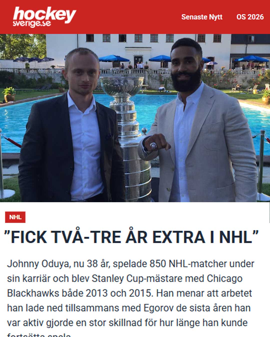 Hockeysverige Extra År